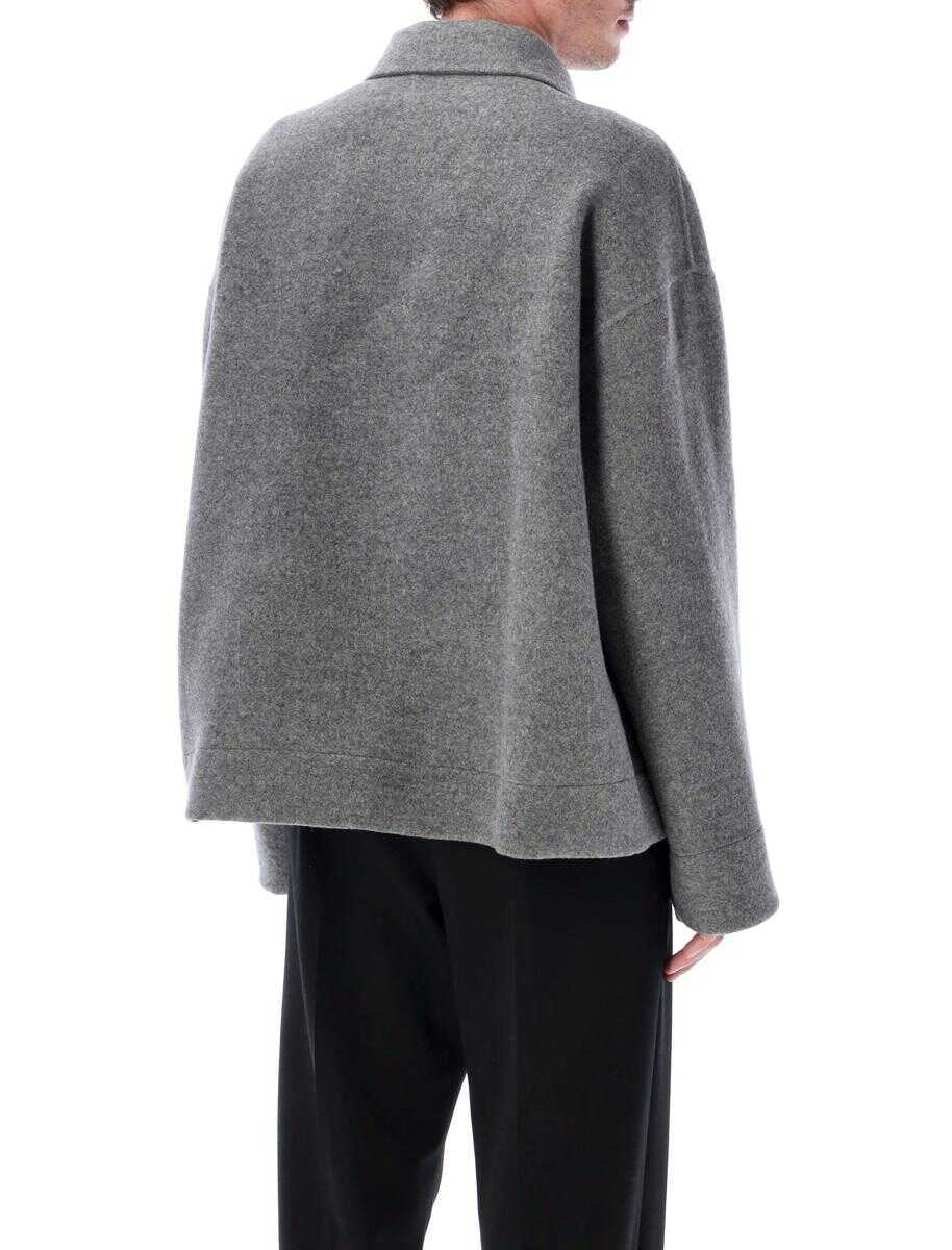 Geci Jil Sander Jil Sander Wool Jacket PEBBLE Barbati (BM 18423933) 2