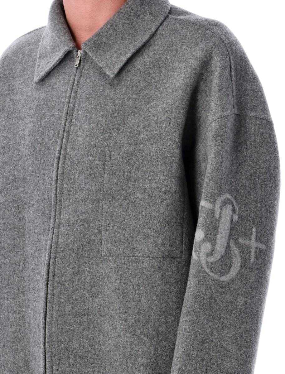 Geci Jil Sander Jil Sander Wool Jacket PEBBLE Barbati (BM 18423933) 3