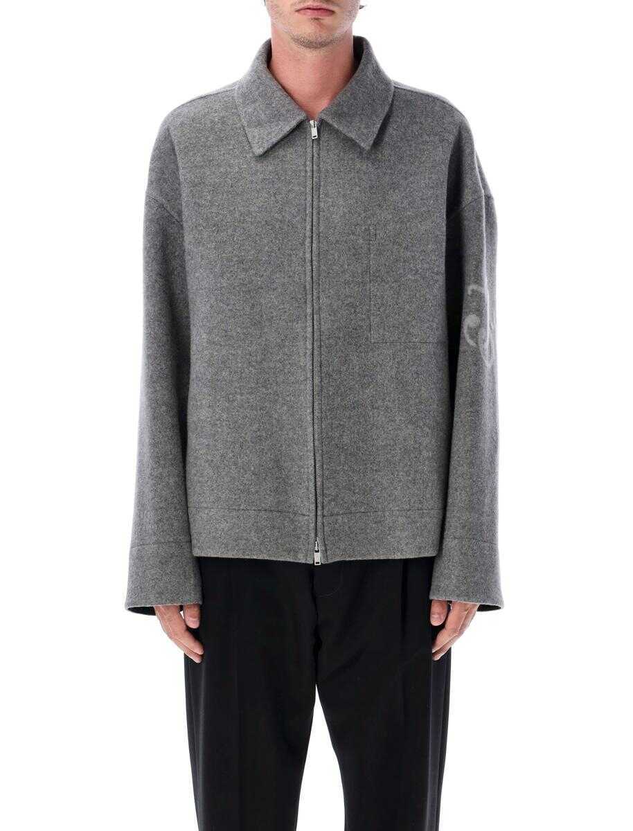 Geci Jil Sander Jil Sander Wool Jacket PEBBLE Barbati (BM 18423933) 1