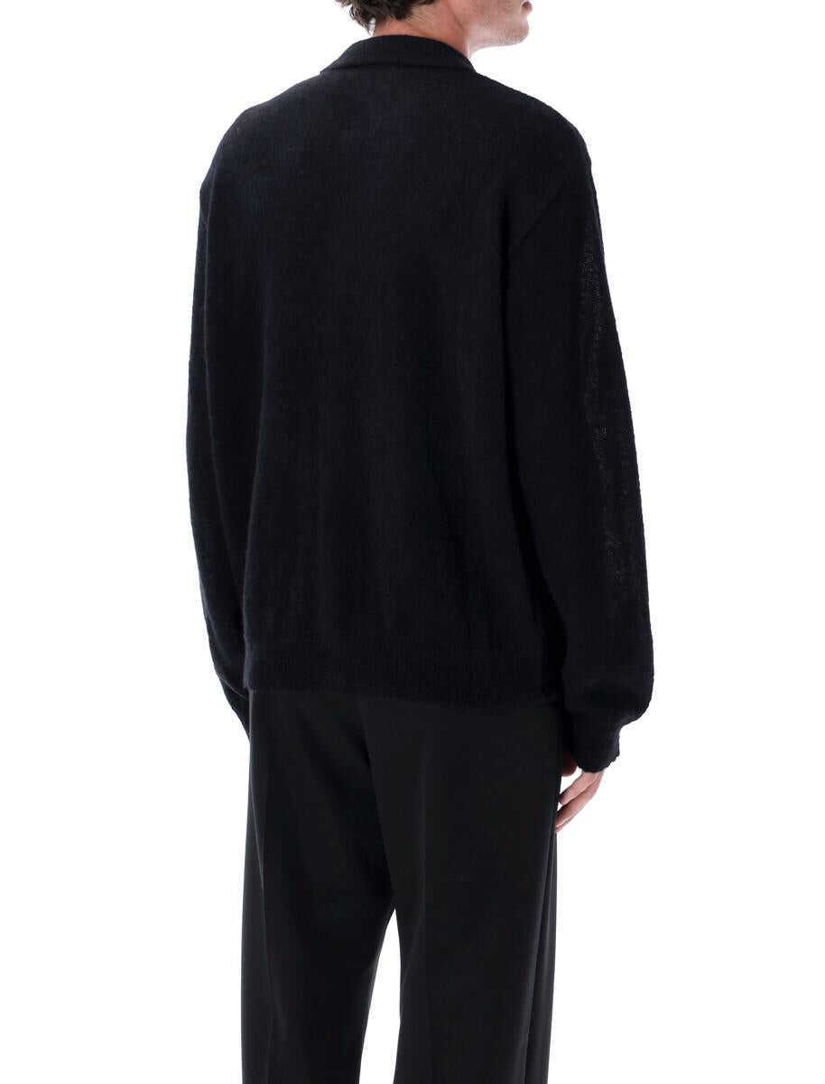 Tricouri Polo OUR LEGACY Our Legacy Evening Polo Black Barbati (BM 18423954) 2