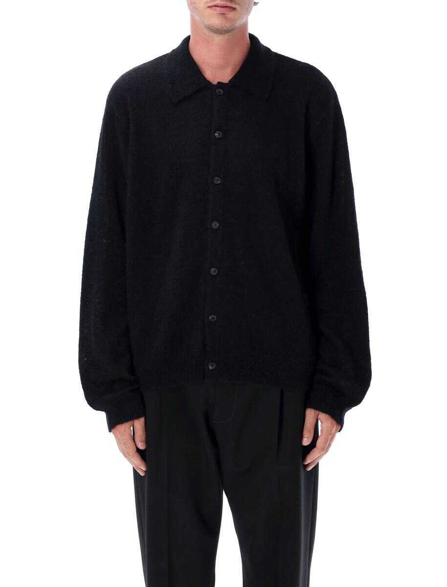 Tricouri Polo OUR LEGACY Our Legacy Evening Polo Black Barbati (BM 18423954) 1