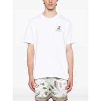 Tricouri Casablanca pentru Barbati - Tricouri Casablanca Casablanca Montagne Ondulee T-Shirt WHITE Barbati (BM 18423975) - B-mall.ro