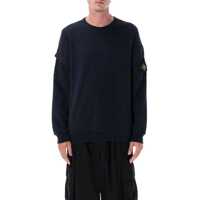 Pulovere Stone Island Brushed Organic Cotton Sweatshirt Barbati
