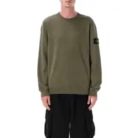 Pulovere Stone Island Brushed Organic Cotton Sweatshirt Barbati