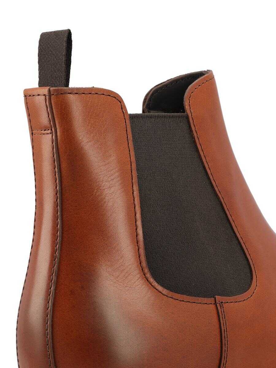 Bocanci Prada Prada Boots Brown Barbati (BM 18424149) 4