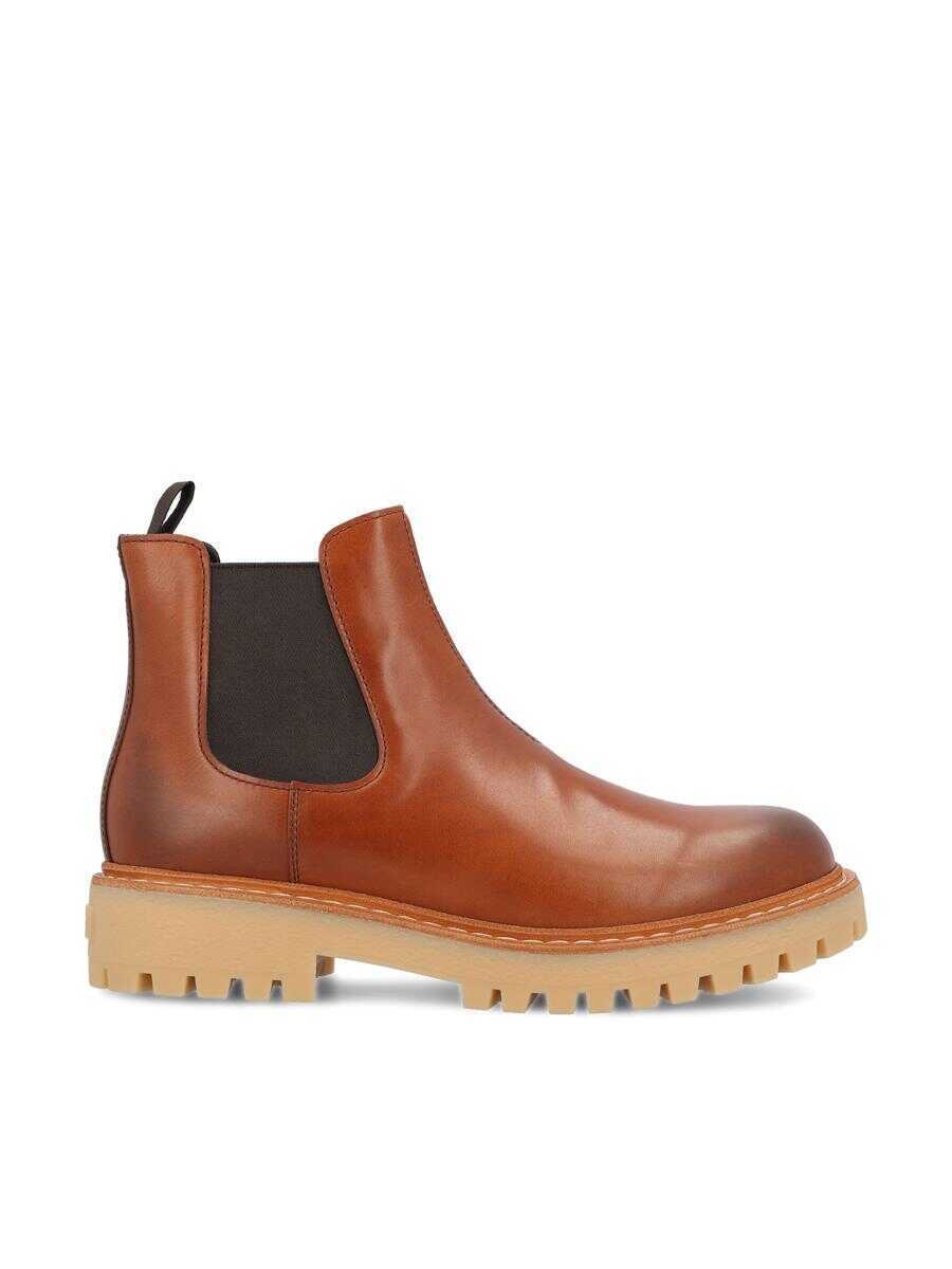 Bocanci Prada Prada Boots Brown Barbati (BM 18424149) 1