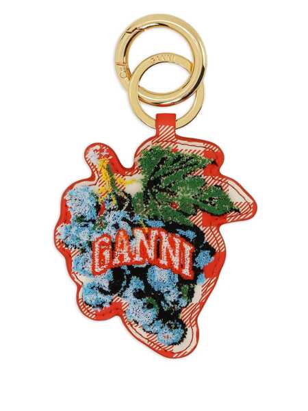 Accesorii Ganni Ganni Grape-Shaped Keychain RED Femei (BM 18424986) 1