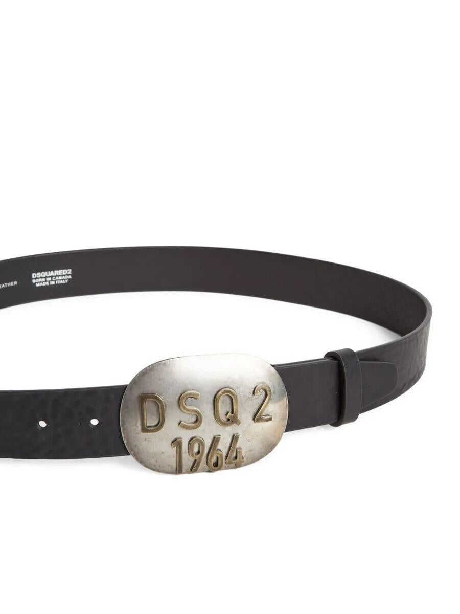Curele DSQUARED2 DSQUARED2 Plaque Belts NEROMIX GALVANICHE Barbati (BM 18425319) 1