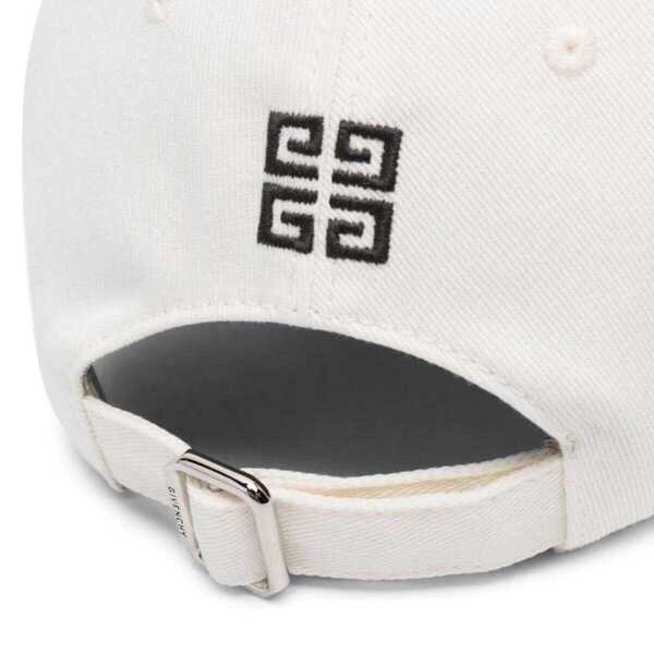Sepci Givenchy Givenchy Curved Cap W/Logo WHITE Barbati (BM 18425349) 2