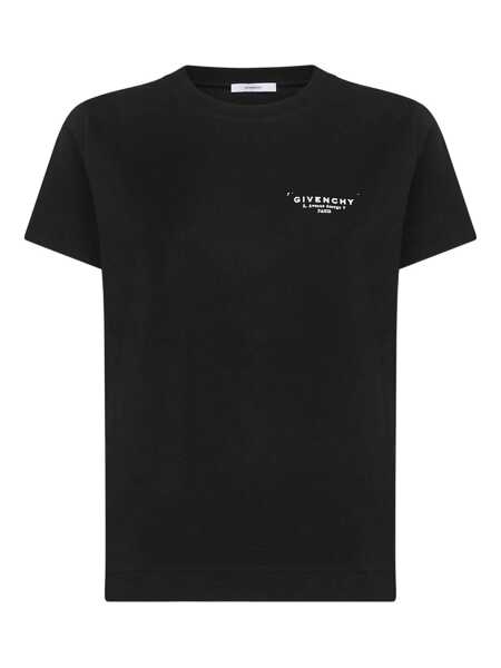 Tricouri Givenchy Givenchy Regular Tshirt Clothing Black Femei (BM 18425388) 1