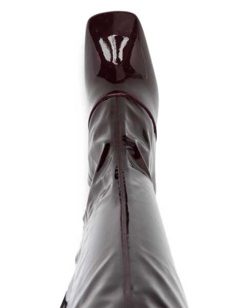 Bocanci Chloe Chlo Janis High Leg Boot Shoes RED Femei (BM 18425607) 4