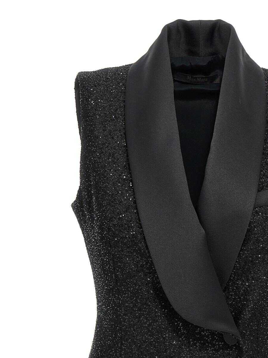 Rochii Max Mara Max Mara Eiffel Dress Black Femei (BM 18425742) 3