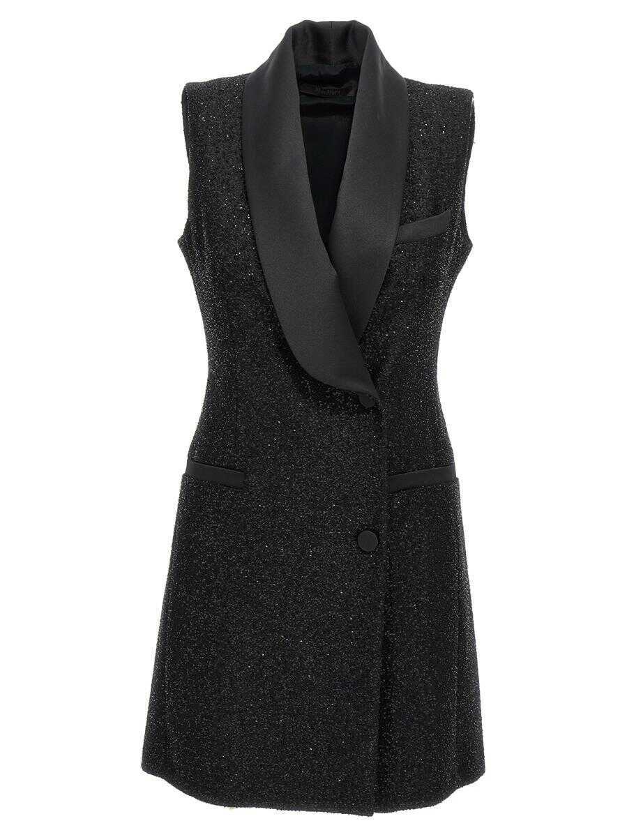 Rochii Max Mara Max Mara Eiffel Dress Black Femei (BM 18425742) 1