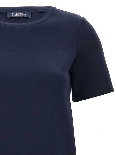 Tricouri Max Mara S Max Mara Fianco T-Shirt  BLUE Femei (BM 18425883) 3