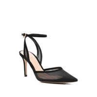 Pantofi cu toc Gianvito Rossi Dama - Pantofi cu toc Gianvito Rossi Gianvito Rossi Organza Suede Decollete T.085 Shoes Black Femei (BM 18425991) - B-mall.ro