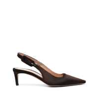 Pantofi cu toc Gianvito Rossi Lindsay Pony Sling Back Shoes Femei