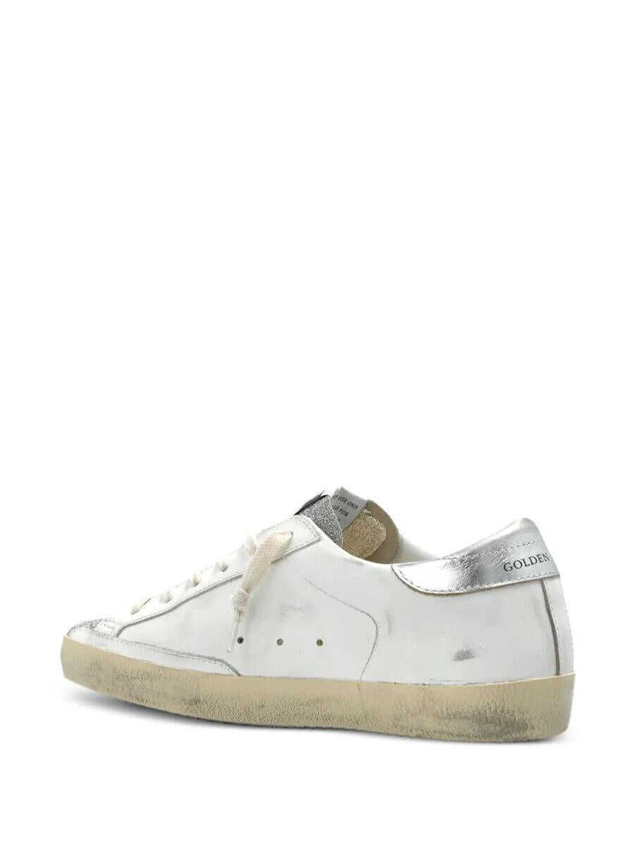 Sneakers Golden Goose Golden Goose Super Star Leather Upper With Signature Crystal Toe And Tongue Zebra Horsy Star Laminated Heel Shoes WHITE Femei (BM 18426147) 5