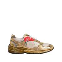 Sneakers Golden Goose "Running" Dadmesh And Laminated Leather Upper Leather Star Laminated Leather Toe And Tongue Shoes Femei