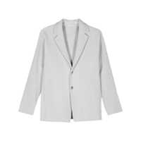 Geci Homme Plissé Issey Miyake Single-Breasted Pleated Blazer Barbati