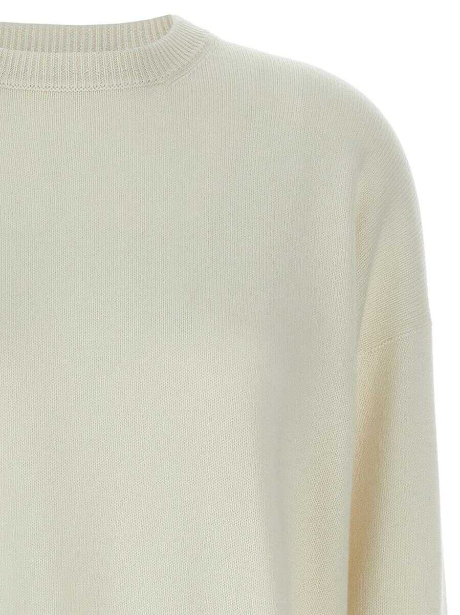 Pulovere Brunello Cucinelli Brunello Cucinelli Monile Detail Sweater Beige Femei (BM 18426717) 3