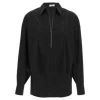 Camasi Brunello Cucinelli V-Neck Shirt Monile Femei