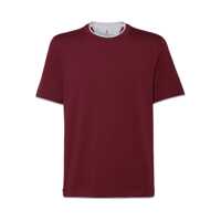 Tricouri Brunello Cucinelli Double Layer T-Shirt Barbati