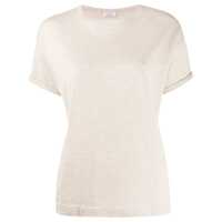Tricouri Brunello Cucinelli Cashmere And Silk T-Shirt Femei