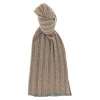 Esarfe Brunello Cucinelli Ribbed Cashmere Scarf Barbati