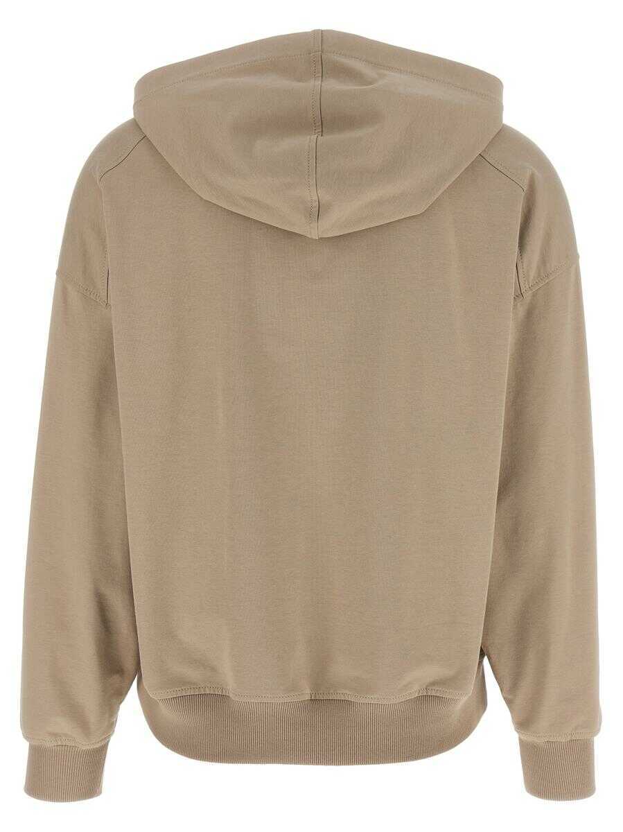 Bluze de trening Brunello Cucinelli Brunello Cucinelli Monile Hoodie Beige Femei (BM 18426924) 2