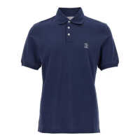 Tricouri Polo Brunello Cucinelli Logo Piqué Polo Shirt Barbati