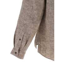 Camasi Brunello Cucinelli pentru Barbati - Camasi Brunello Cucinelli Brunello Cucinelli Linen Shirt BROWN Barbati (BM 18427017) - B-mall.ro