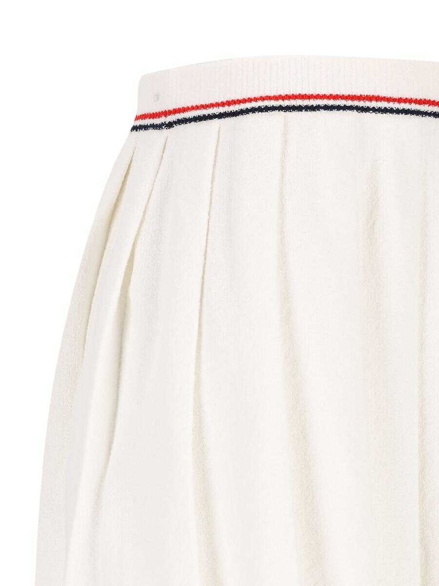 Fuste Miu Miu Miu Miu Skirts WHITE Femei (BM 18427023) 4