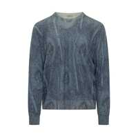 Pulovere Etro Crew Neck Sweater Barbati