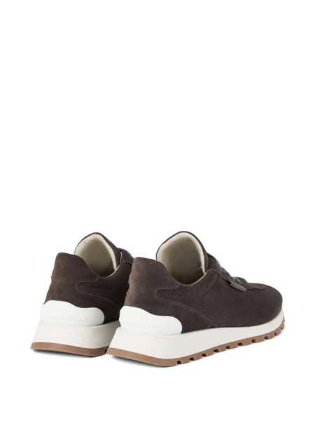 Sneakers Brunello Cucinelli Brunello Cucinelli Shiny Tab Sneakers BROWN Femei (BM 18427113) 3