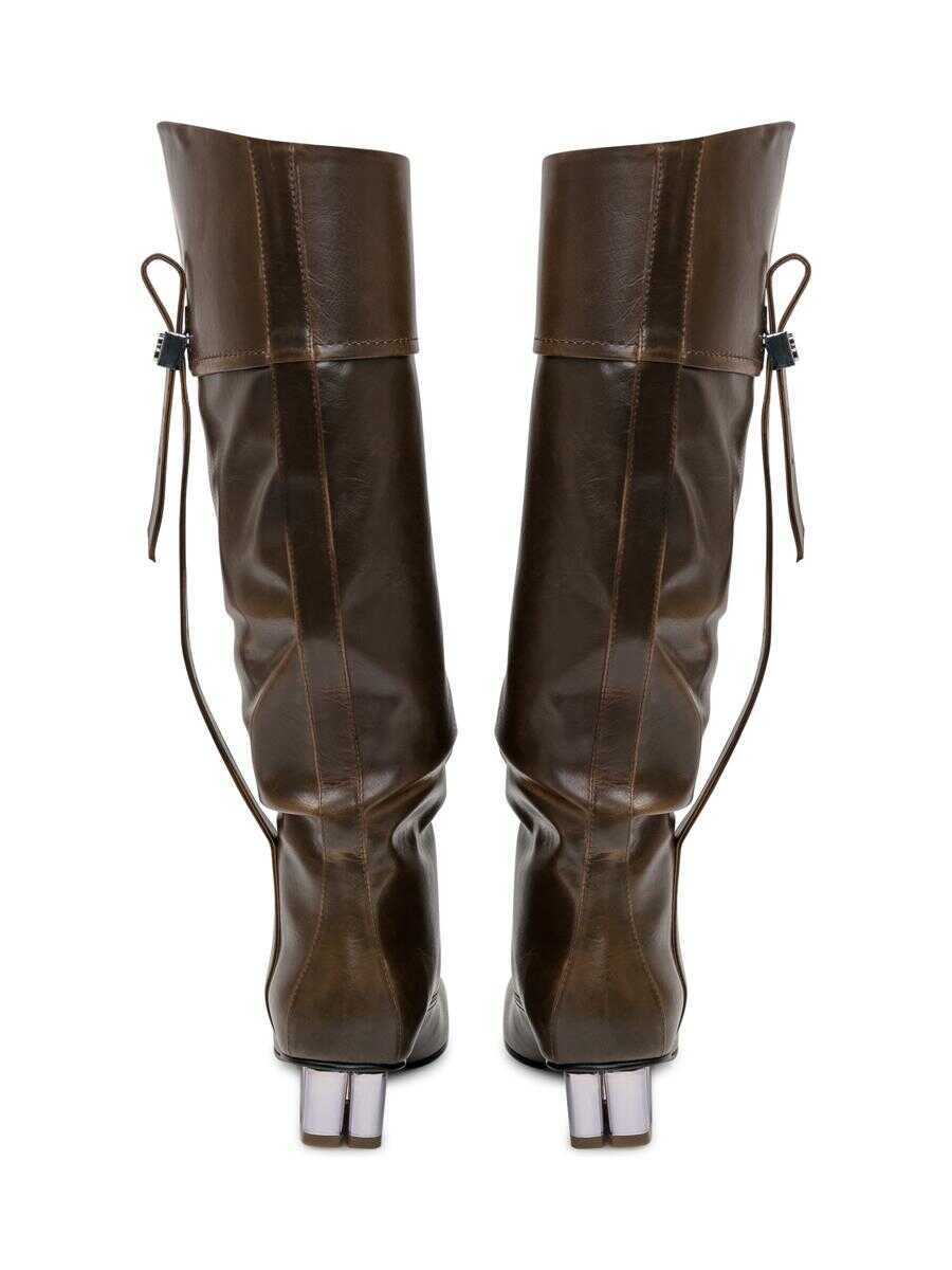 Bocanci Ganni Ganni Butterfly Boots BROWN Femei (BM 18427539) 2