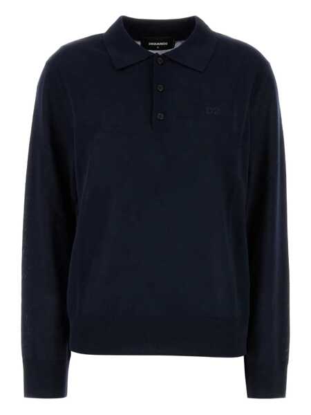 Tricouri Polo DSQUARED2 DSQUARED2 Polo BLUE Femei (BM 18427602) 1