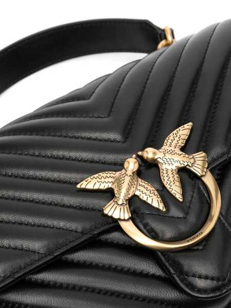 Genti de mana Pinko Handbags Black Femei (BM 18428244) 4