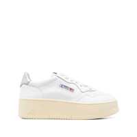 Sneakers AUTRY SNEAKER PTLWLL05 WHT SILVER Femei