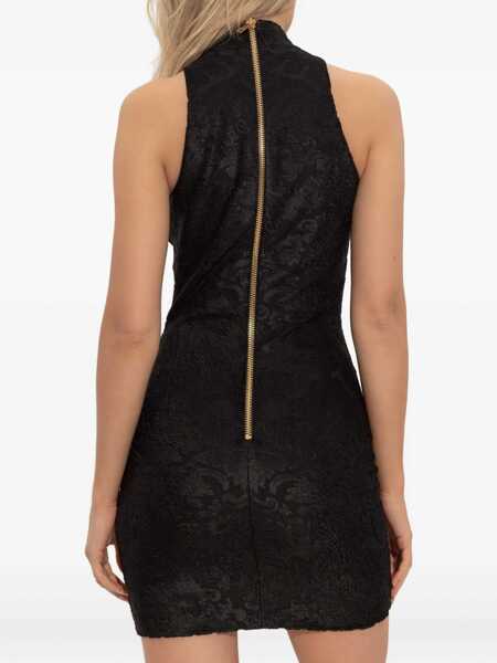 Rochii Balmain Baroque short Dress NOIR Femei (BM 18428461) 4