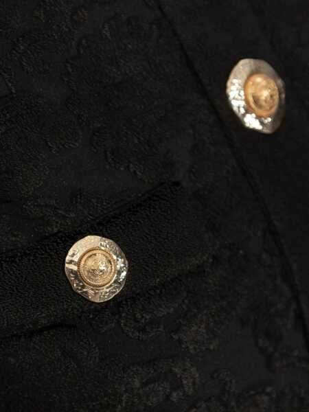 Rochii Balmain Baroque short Dress NOIR Femei (BM 18428461) 5