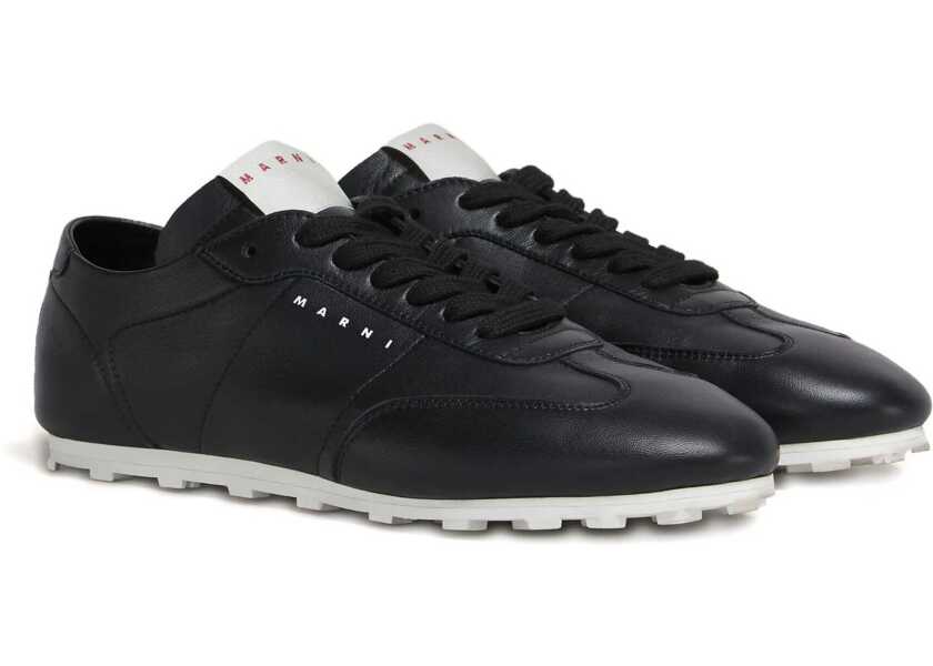 Sneakers Marni Softy Soccer Sneakers BLACK Femei (BM 18428497) 2