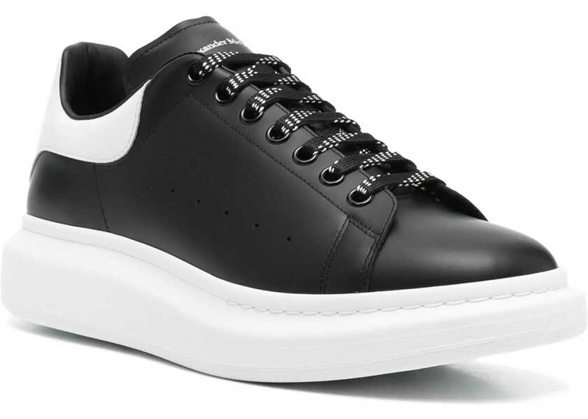 Sneakers Alexander McQueen Leather Sneakers BLACK/WHITE Barbati (BM 18428527) 2