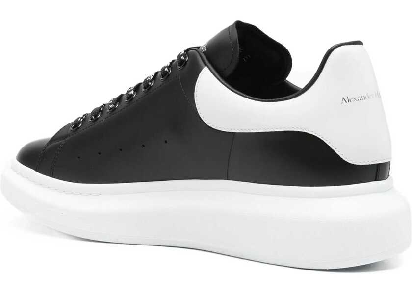 Sneakers Alexander McQueen Leather Sneakers BLACK/WHITE Barbati (BM 18428527) 3