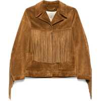 Jachete Suede Jacket with fringe Femei