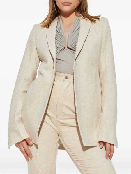 Sacouri Rick Owens Extreme Blazer NATURAL Femei (BM 18428644) 3