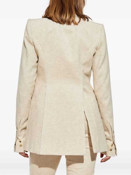 Sacouri Rick Owens Extreme Blazer NATURAL Femei (BM 18428644) 4