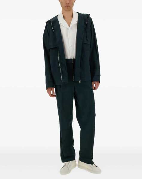 Jachete HELMUT LANG Hooded Windbreaker GREEN Barbati (BM 18428671) 2