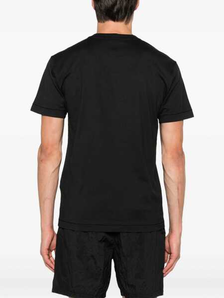 Tricouri Stone Island Slim Fit T-Shirt BLACK Barbati (BM 18428686) 3