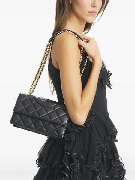 Genti de umar Tory Burch Shoulder Bag Fleming Small BLACK Femei (BM 18428689) 2