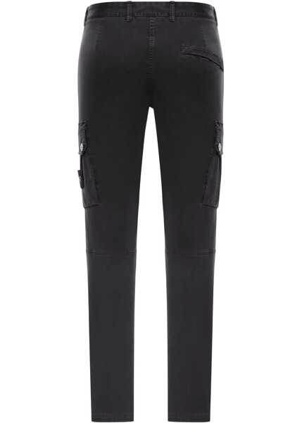 Pantaloni casual Stone Island Cargo Pants BLACK Barbati (BM 18428716) 2